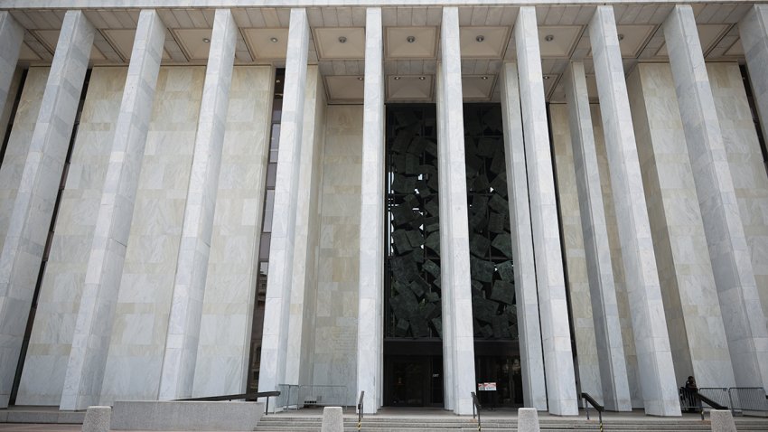 WASHINGTON, DC – MAY 12: The Library of Congress is seen on May 12, 2025 in Washington, DC. On May 8th, President Donald Trump fired Carla Hayden, the head of the Library of Congress and Shira Perlmutter the head of the U.S. Copyright Office just days after. (Photo by Kayla Bartkowski/Getty Images)