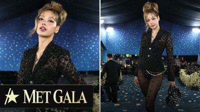 Blackpink's Lisa goes pantless in stunning 2025 Met Gala debut