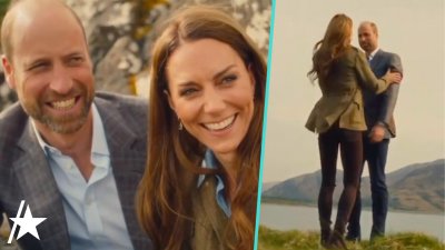 Kate Middleton and Prince William show rare PDA in emotional new video