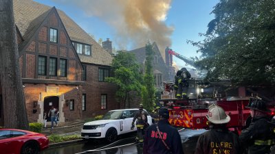 Second fire ignites at Kalorama home, just hours after first blaze