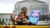 ‘Defend the Constitution': Protesters rally for birthright citizenship outside Supreme Court