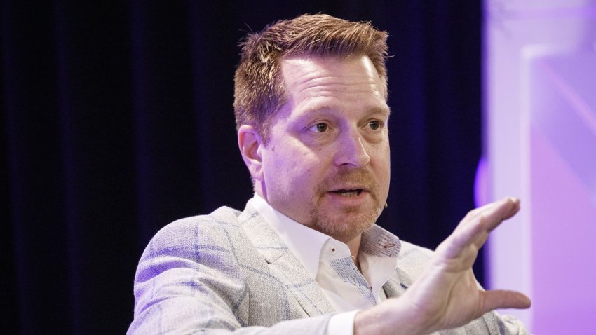 George Kurtz, chief executive officer of Crowdstrike Inc., speaks during the Montgomery Summit in Santa Monica, California, U.S., on Wednesday, March 4, 2020.