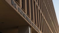 The U.S. Department of Education is seen on March 20, 2025 in Washington, DC. U.S. President Donald Trump is preparing to sign an executive order to abolish the Department of Education. 