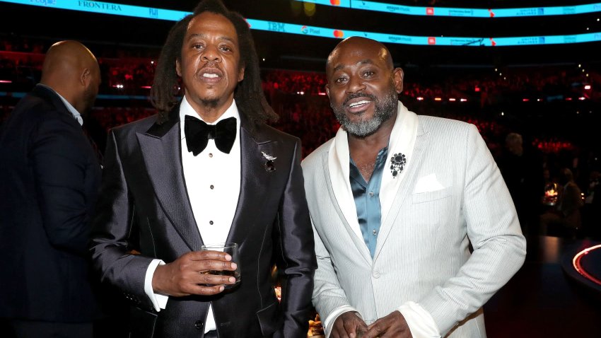 Jay-Z and Steve Stoute.