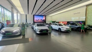 A BYD dealership in Beijing on June 4, 2025.
