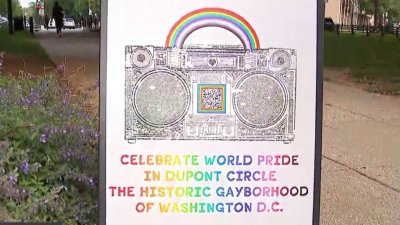 Dupont Circle park closed off during WorldPride DC