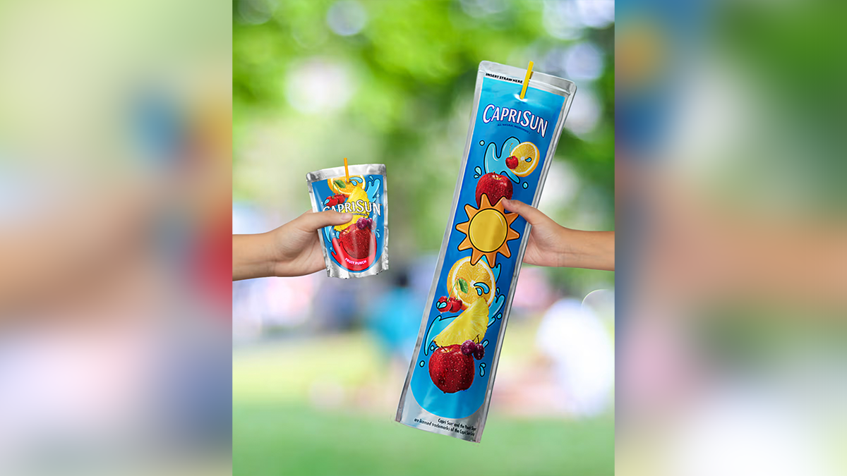 Capri Sun Building Capri Sun releases 15-inch pouch to celebrate summer solstice – NBC4 ...