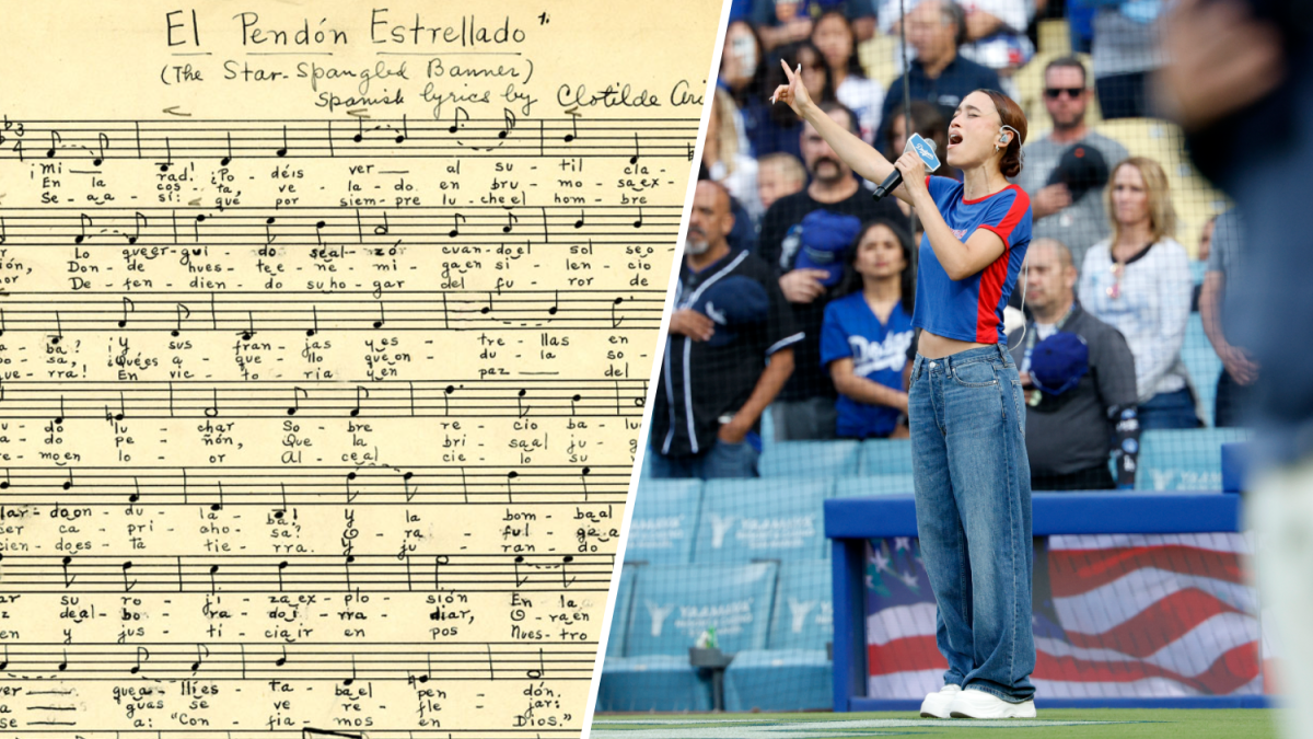 Here’s the history of the national anthem performed by Nezza – NBC4 ...