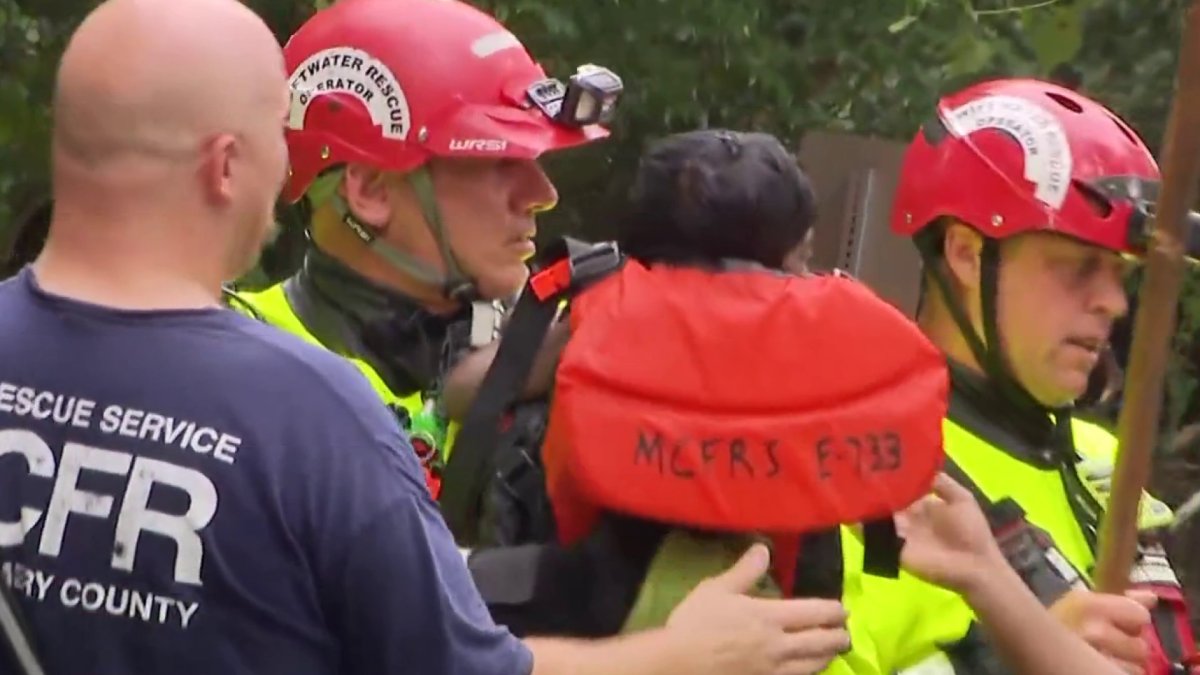 Several people pulled from cars in flood waters in Montgomery County ...