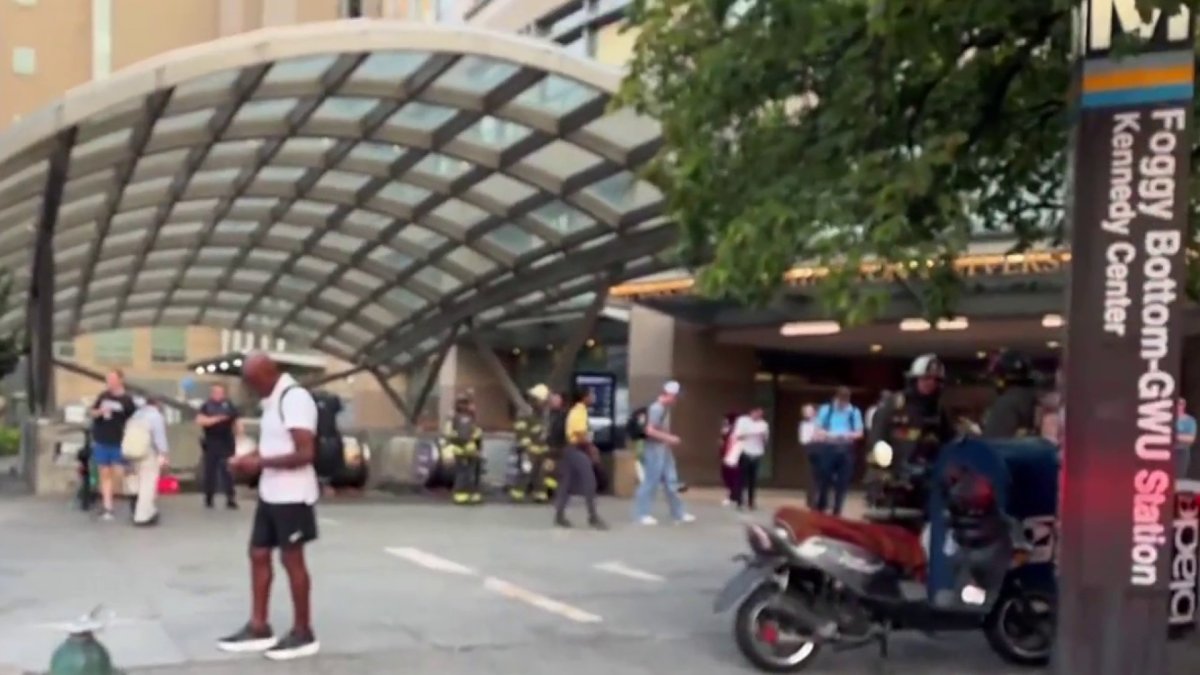 Foggy Bottom Metro station reopens after fire, causes delays – NBC4 ...