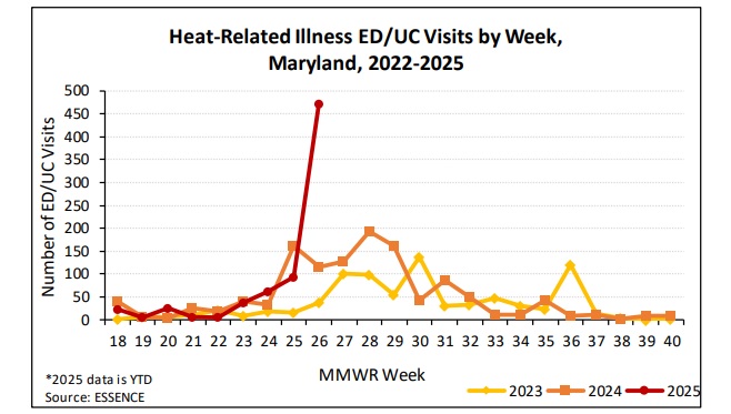 heat graph