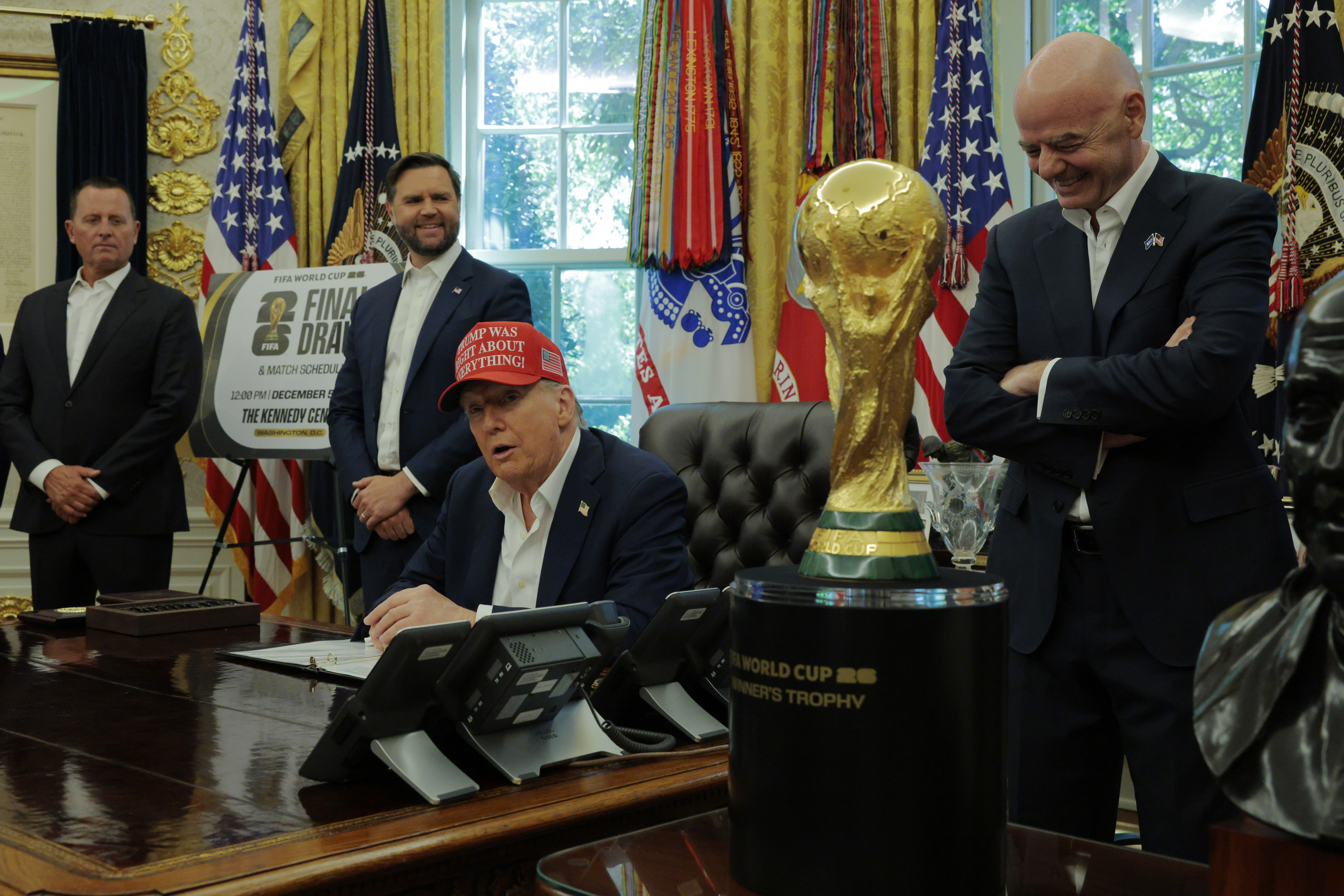 Trump announces 2026 World Cup draw is coming to Kennedy Center – NBC4 ...