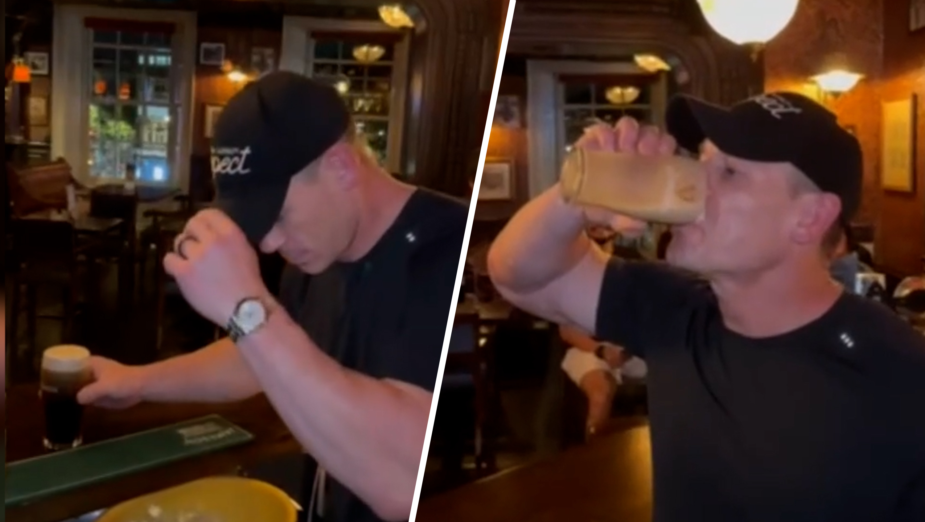 John Cena Red T-Shirt Lifesize Cardboard Cutout Officiële Wwe Standee, image size:3000x1692