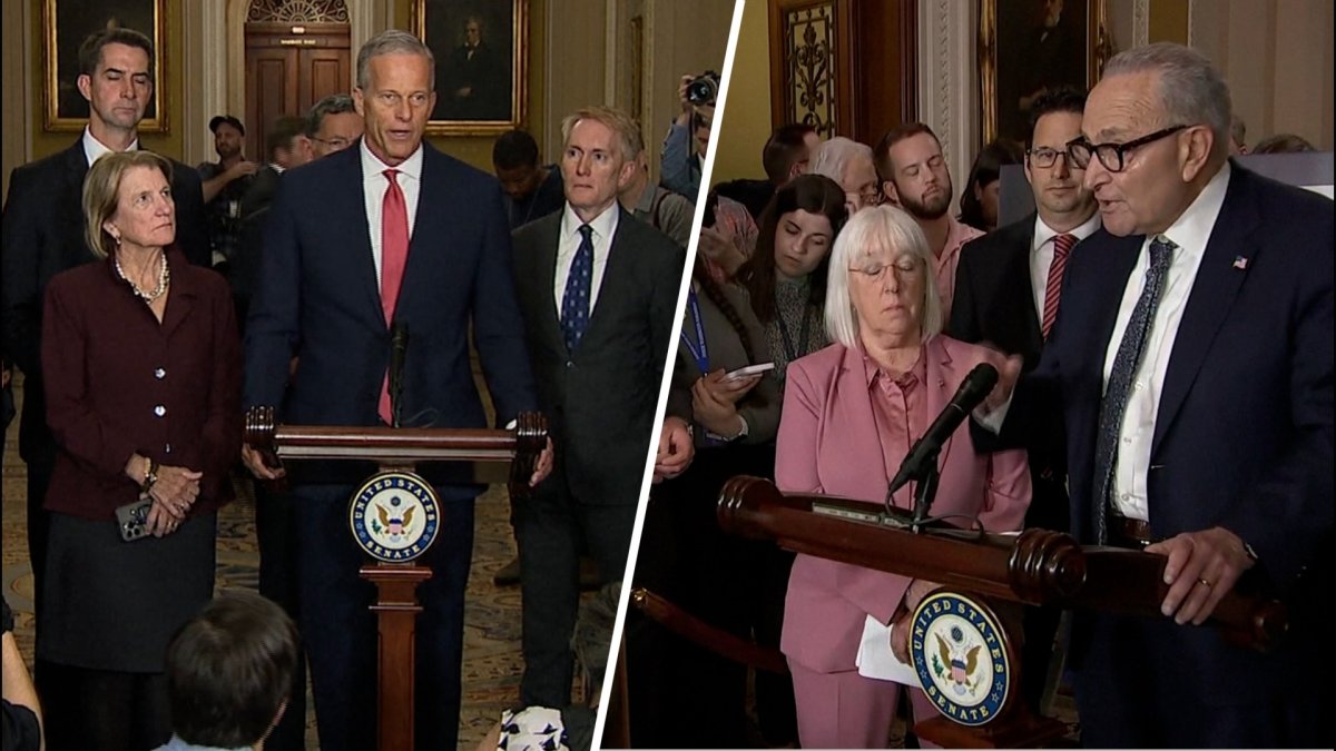 Watch Sen. Thune and Sen. Schumer discuss possible government shutdown ...