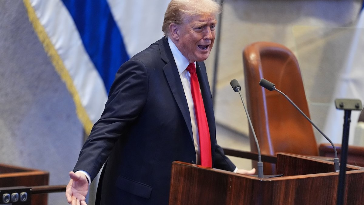 Trump arrived in Egypt where leaders from more than 20 countries will join a summit on Gaza’s future.