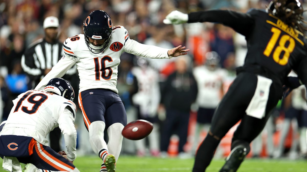 The Chicago Bears hit a game-winning field goal to win at the Washington Commanders 25-24. Here are winners and losers from Monday Night Football.