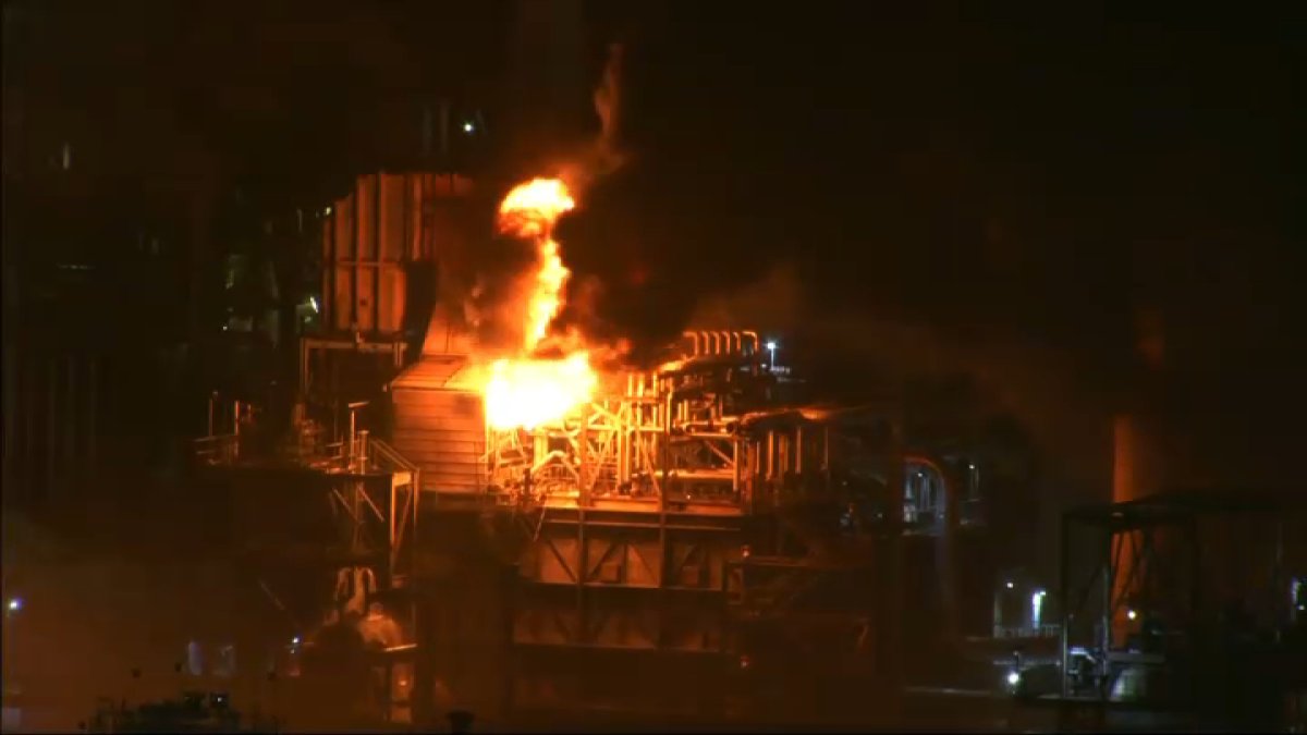 Large fire erupts at Chevron refinery in El Segundo – NBC4 Washington
