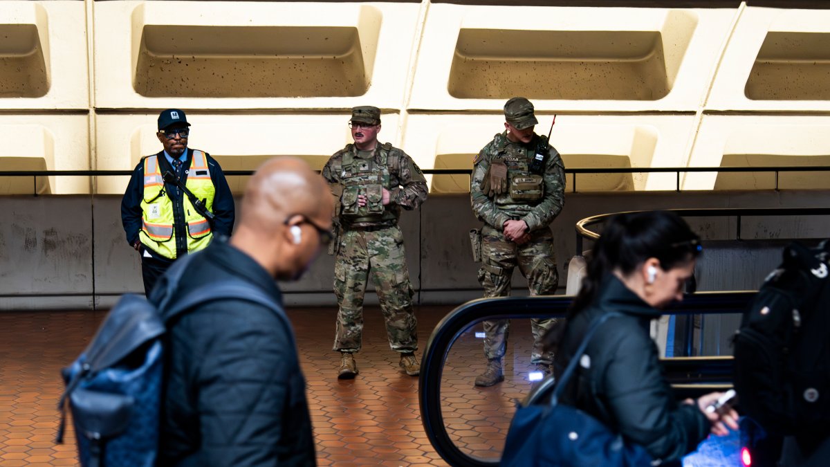 A federal judge on Thursday ordered the Trump administration to end its deployment of National Guard troops to help police the nation’s capital.