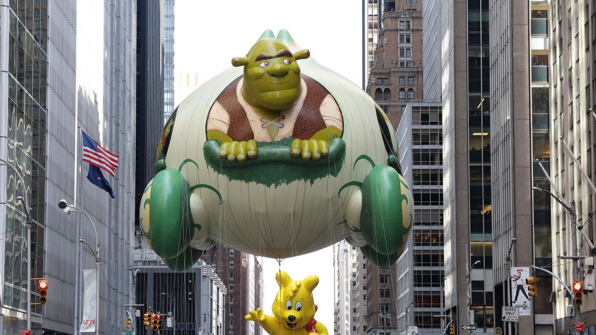 Macy's Thanksgiving Day Parade brings Pac-Man, Shrek and Labubu to New York City