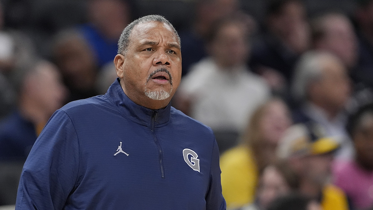 Georgetown coach Ed Cooley's water bottle throw earns him a one-game suspension