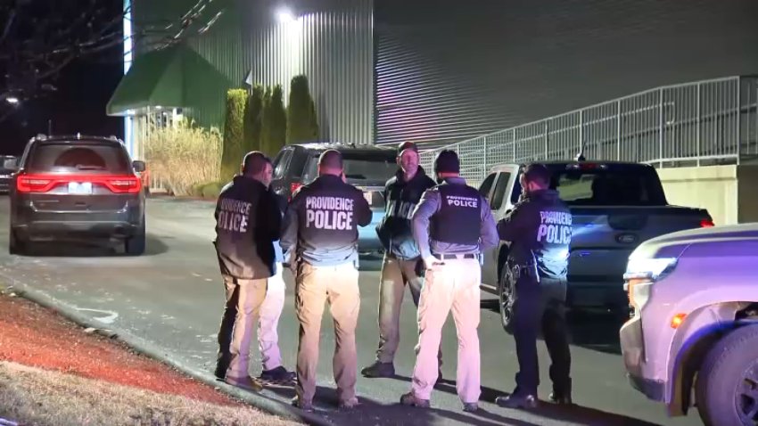 Providence police responding to a scene in Salem, New Hampshire.