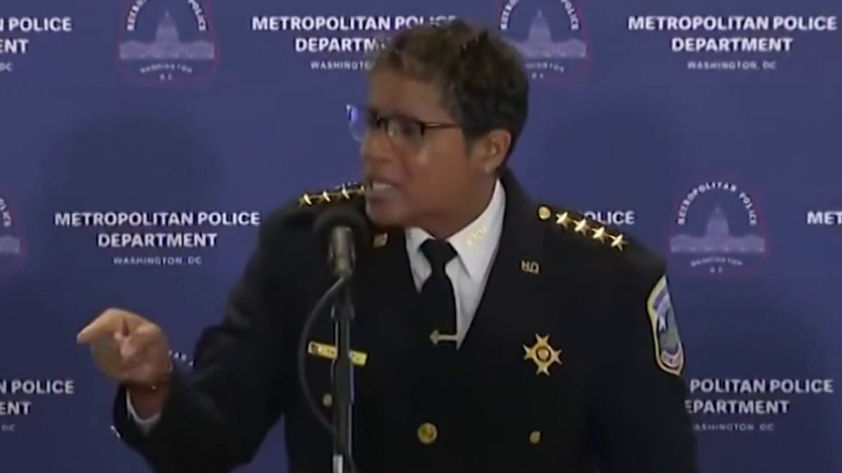 ‘F you': DC police chief ‘forgives' haters in fiery farewell speech