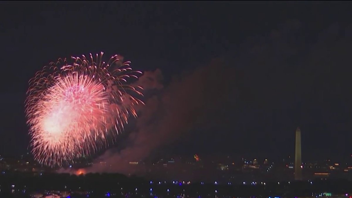 Projections to light up Washington Monument as New Year's fireworks spark
