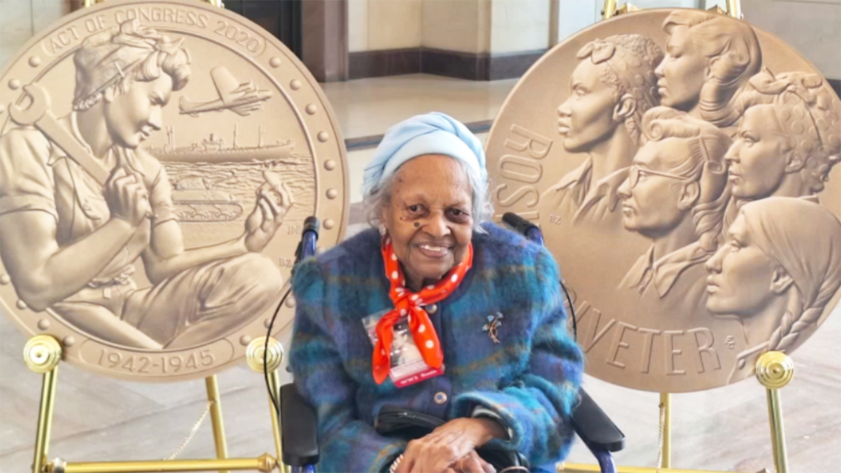 Exercise and socialize: 108-year-old Congressional Gold Medal recipient shares her advice