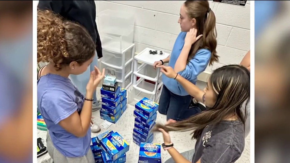 Virginia high school club makes period products more accessible