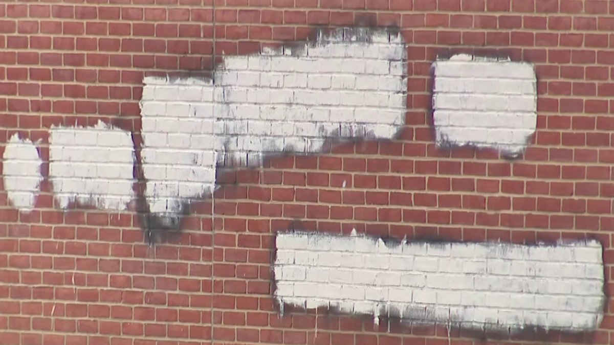 Hate speech spraypainted on Whitman High School
