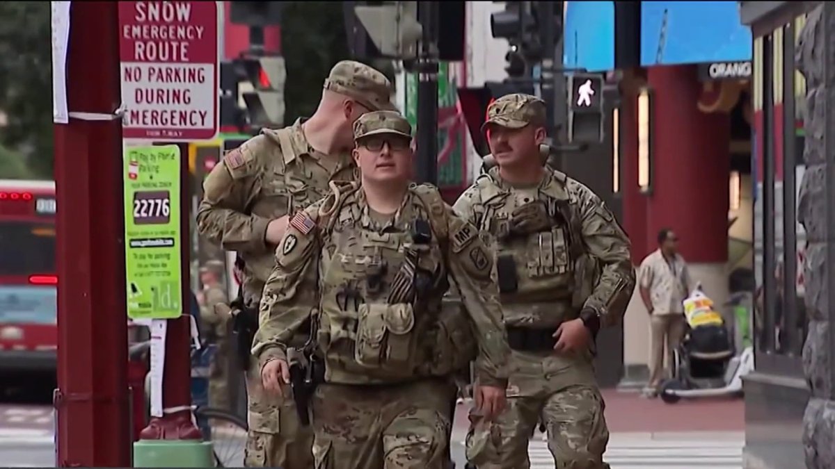 National Guard troops to remain in DC through 2026 – NBC4 Washington