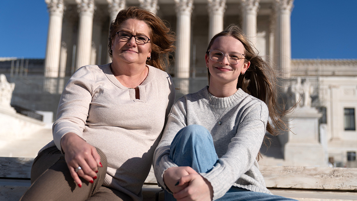 Trans teen athlete in Supreme Court fight knows next season could be her last