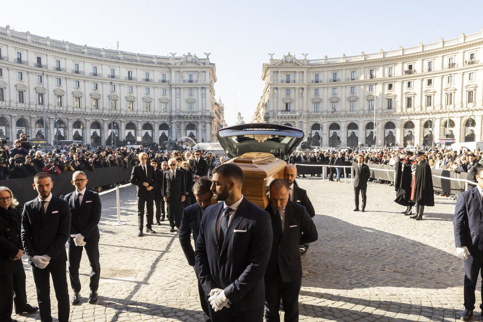 Funeral Portrait Rome Hollywood and fashion stars attend Rome funeral for Valentino – NBC4 ...