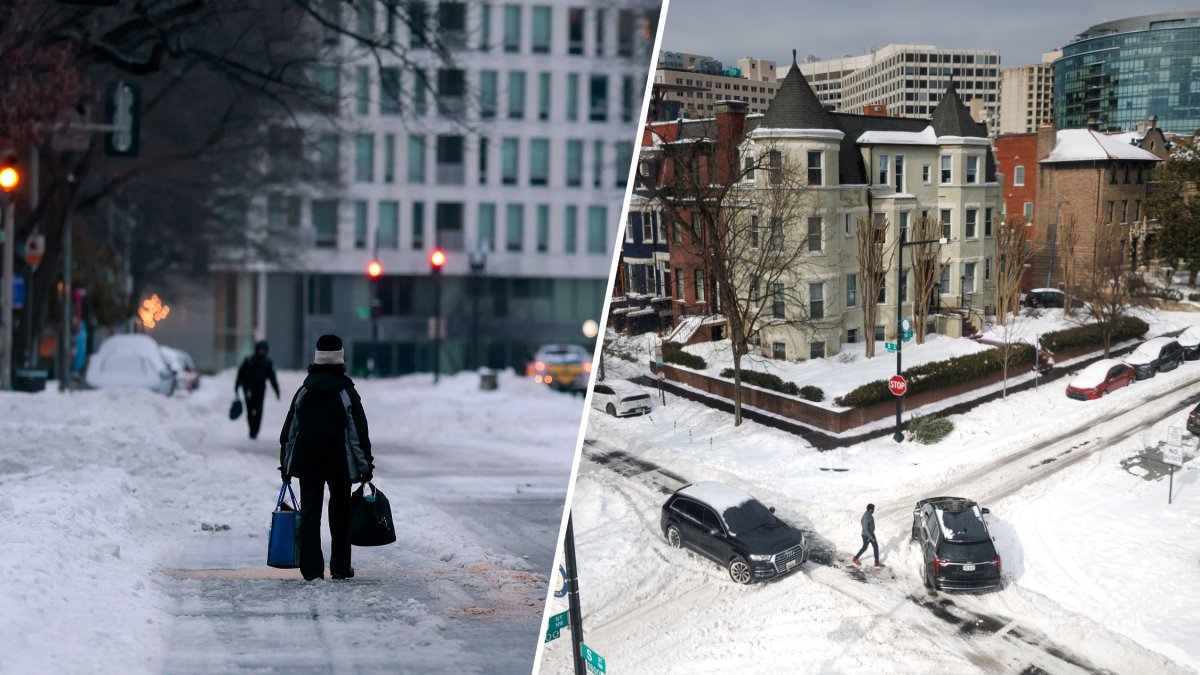 Get live updates on road conditions, school closures and more, two days after D.C. was buried under inches of snow and ice.