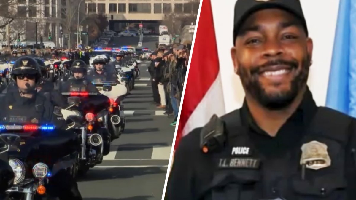 DC officer dies after being hit on I-695 while helping driver – NBC4 ...