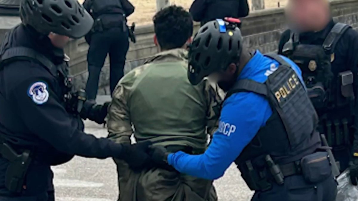 Armed man arrested near Capitol said he wanted to speak to member of Congress