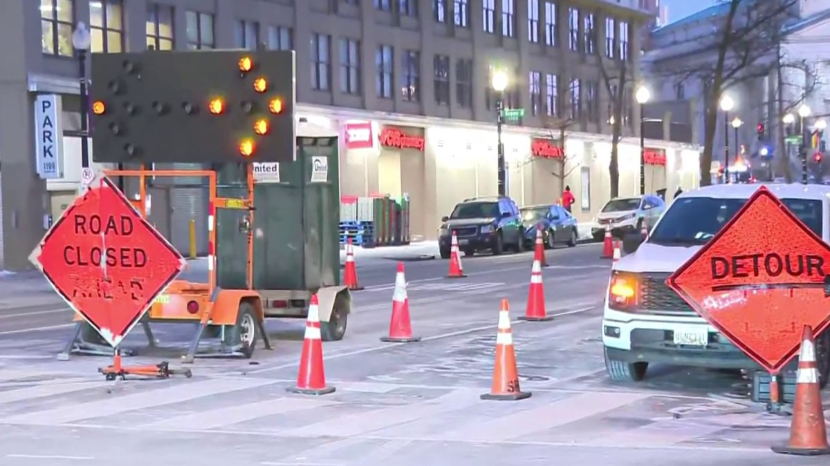 Potential road collapse closes part of 14th Street NW in DC – NBC4 ...