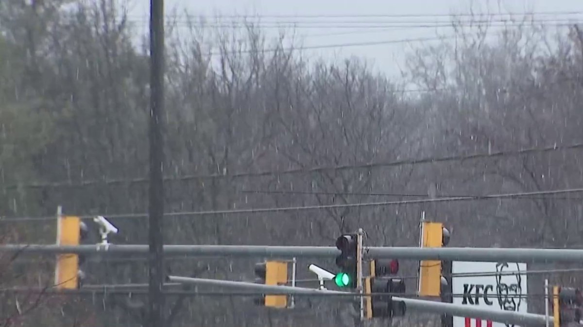 Mix of rain and snow falling in the DMV – NBC4 Washington