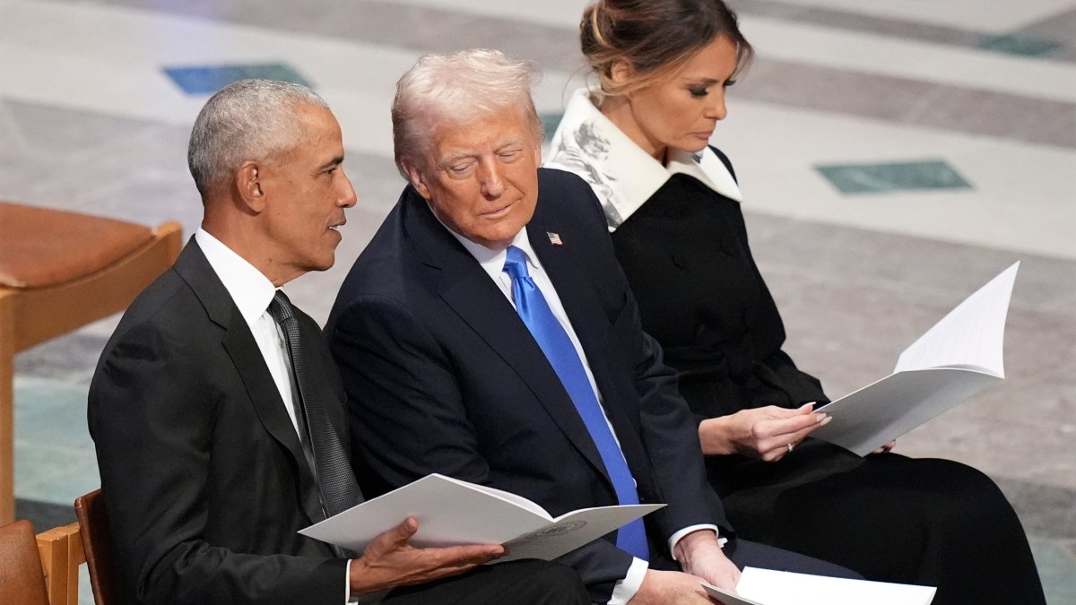 Trump removes a racist video depicting the Obamas as primates – NBC4  Washington