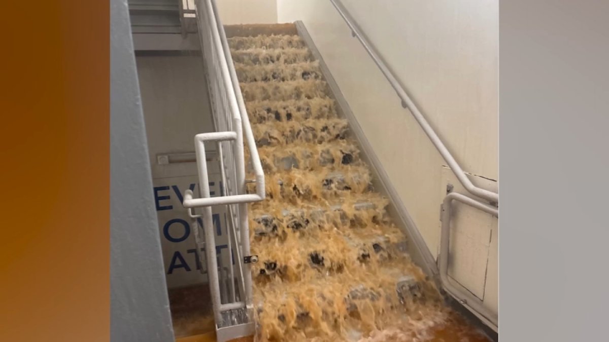 Ambulances diverted after burst pipe, flooding at GW Hospital