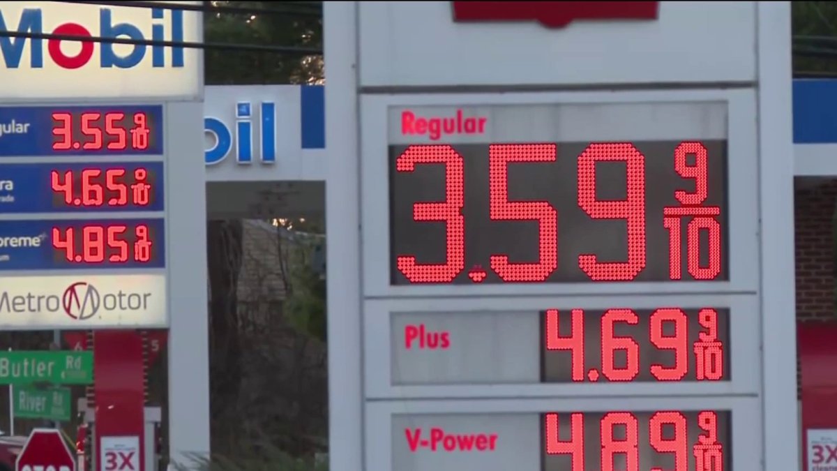 DC area gas prices keep climbing amid war in Iran – NBC4 Washington