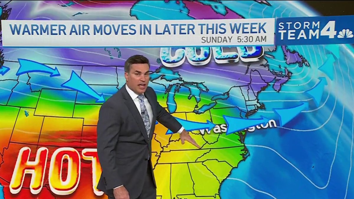 Storm Team4 forecast: Tracking warmer temps and rain in DC – NBC4 ...