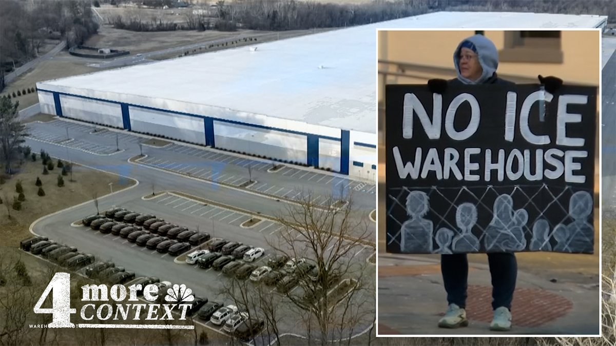 How ICE is turning warehouses Into detention centers – NBC4 Washington