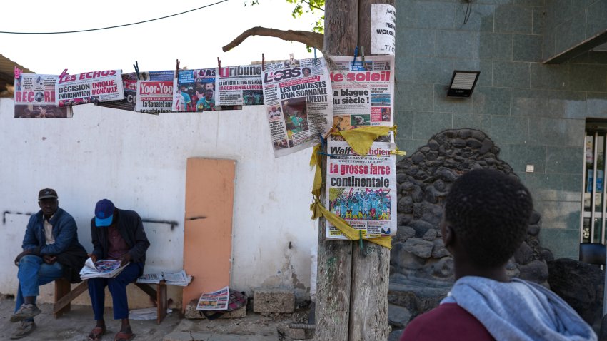 Newspapers report the AFCON title switch story.