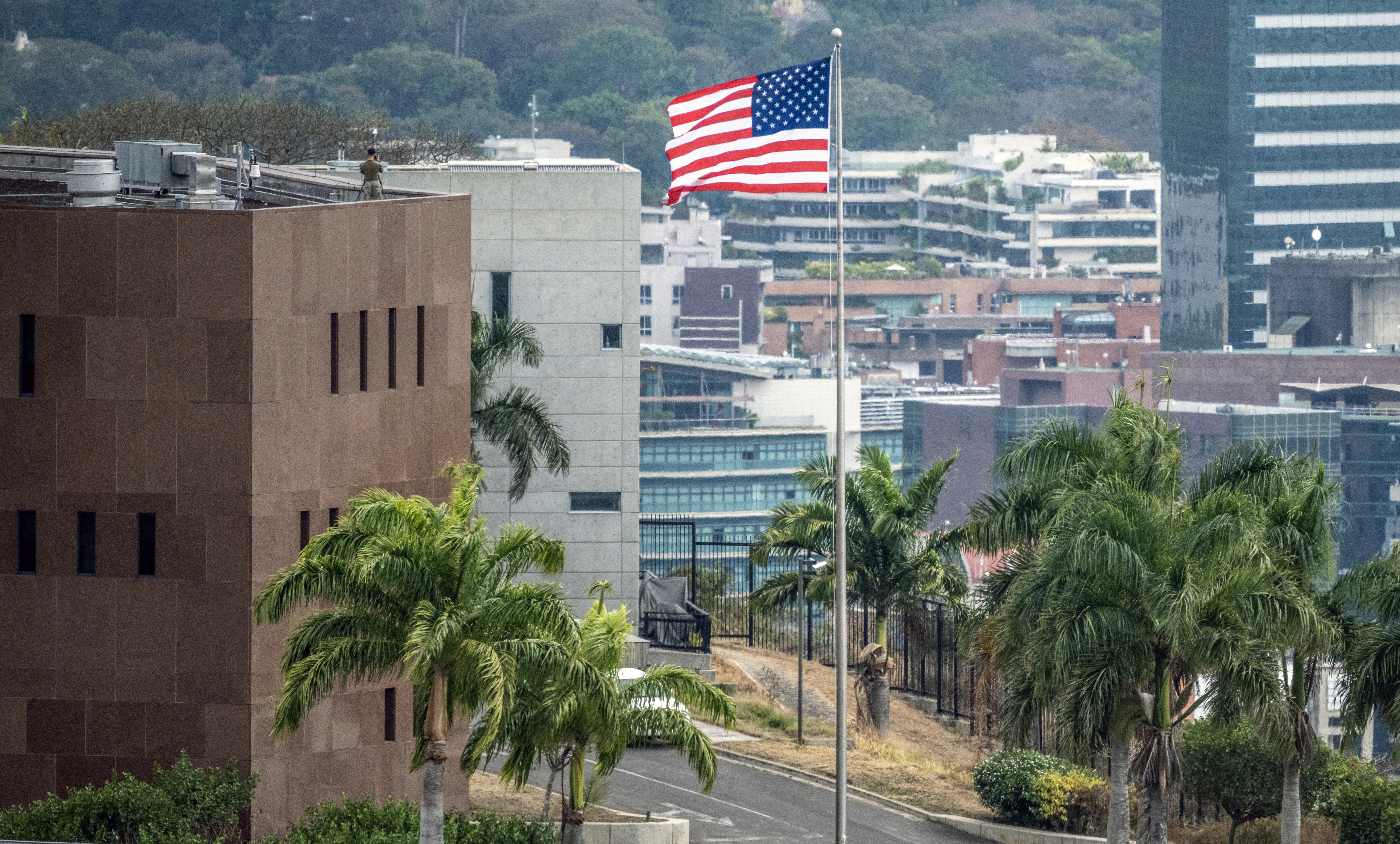 American flag raised at U.S. Embassy in Venezuela – NBC4 Washington