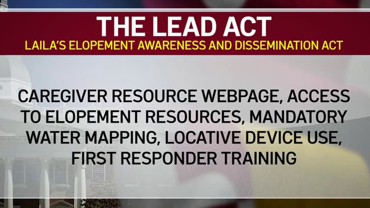 Maryland bill aims to protect people with dementia, autism who wander off