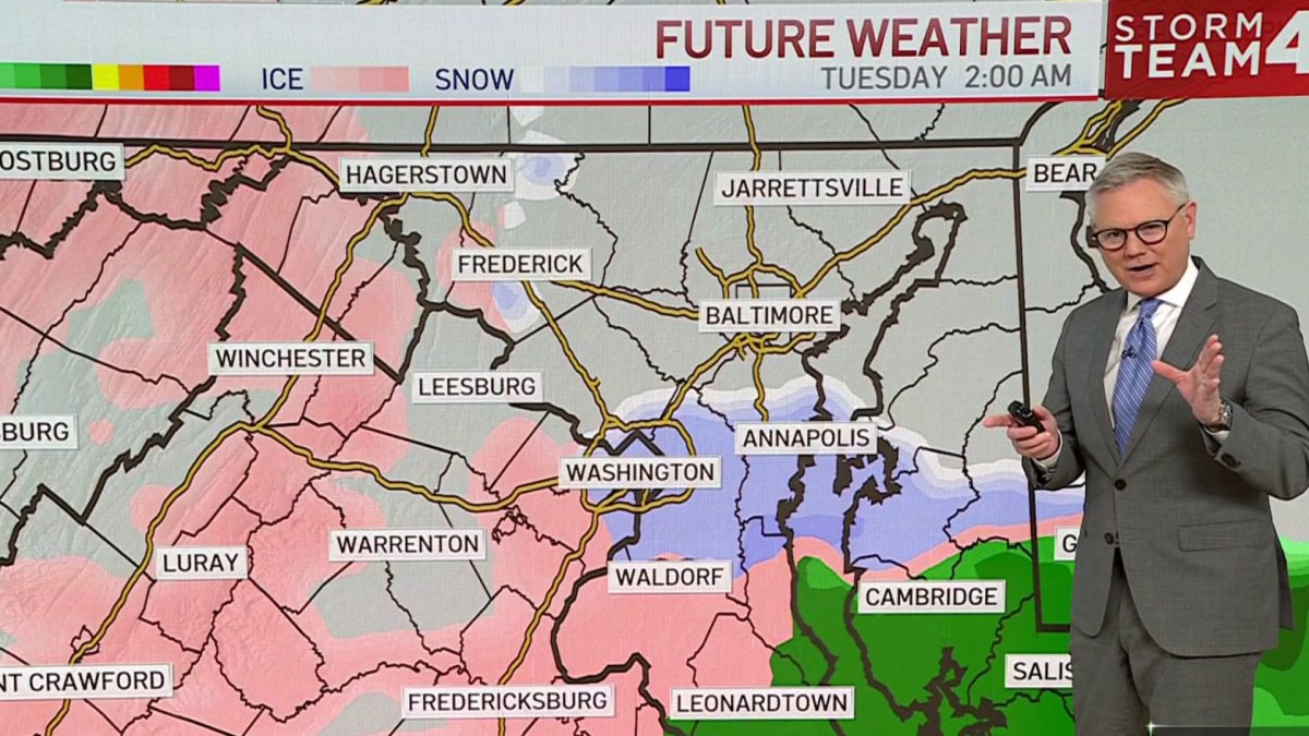 Storm Team4 is tracking snow chances today into overnight and have the 10-day forecast for D.C., Maryland, and Virginia.
