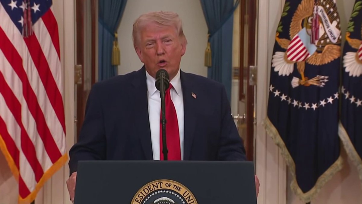 Trump makes his case for Iran war – NBC4 Washington