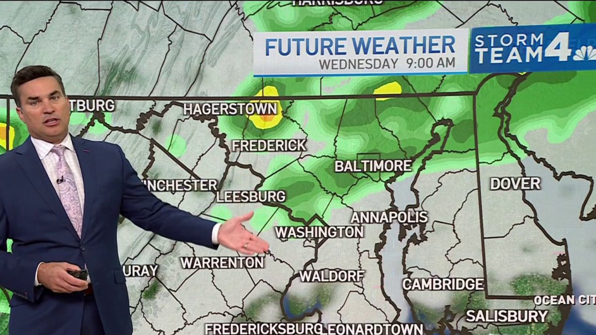 NBC4 Forecast: Cooler day before warmup, rain this week in DC – NBC4 ...