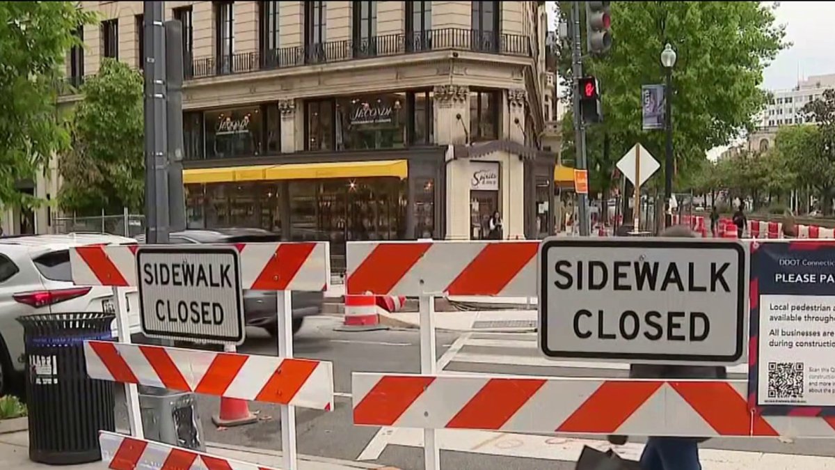 Dupont Circle businesses struggle amid construction